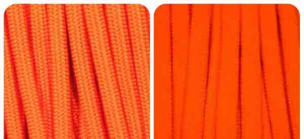 (image for) OrangeSafetyBlacklightParacord - Click Image to Close